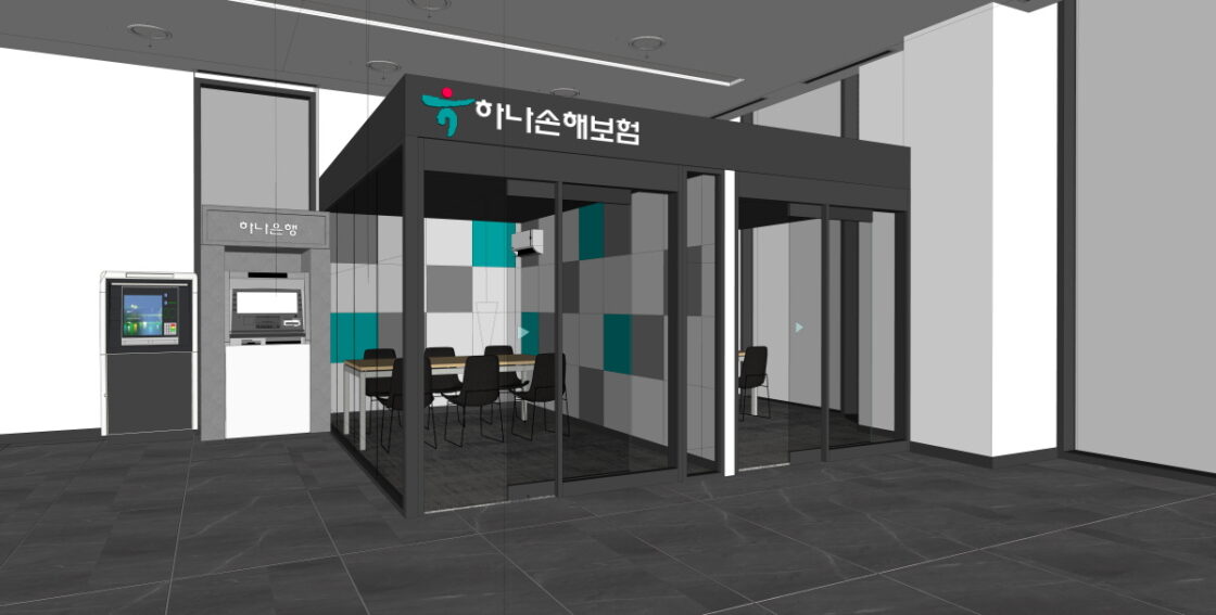 하나손해보험 1F 커뮤니티룸 시안