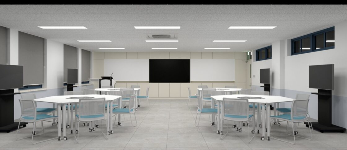 용인대학교 AI융합대학 5413호 강의실 환경개선공사